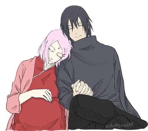 Did Sasuke know Sakura was pregnant?