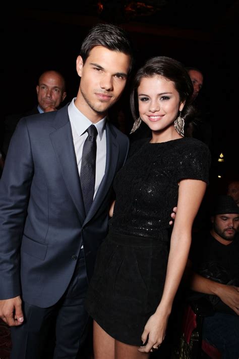 Did Selena date Taylor Lautner?