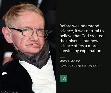 Did Stephen Hawking say about God?