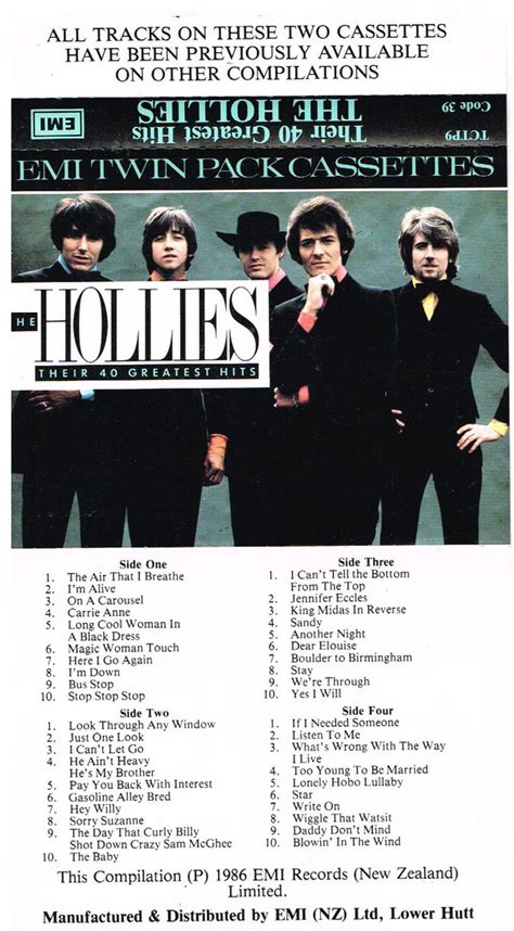 Did The Hollies write any of their own songs?