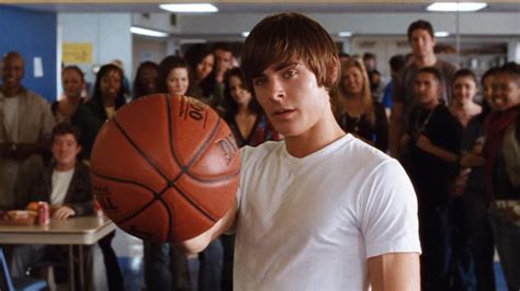 Did Zac Efron play basketball in real life?