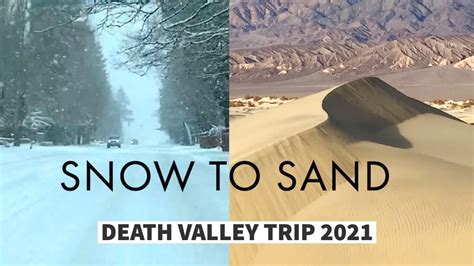 Did it snow in Death Valley?
