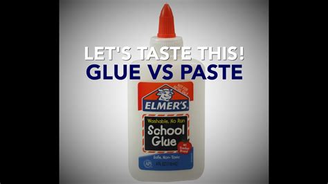 Did kids used to eat paste?