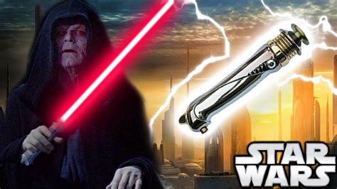 Did plagueis use a lightsaber?