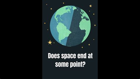 Did space ever end?