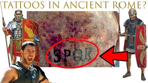 Did the Romans like tattoos?