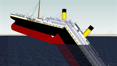 Did the Titanic break in half?