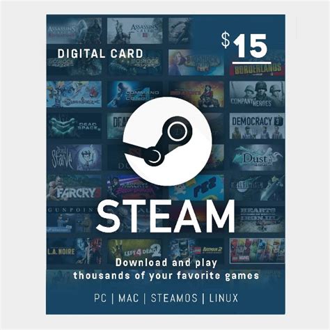 Do $15 dollar Steam cards exist?