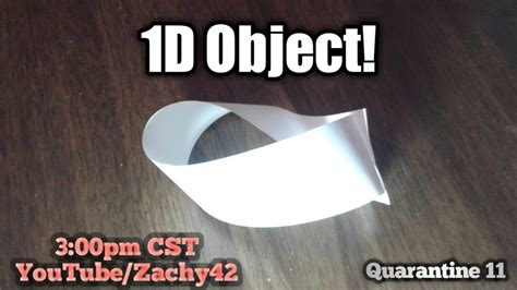 Do 1D objects exist?