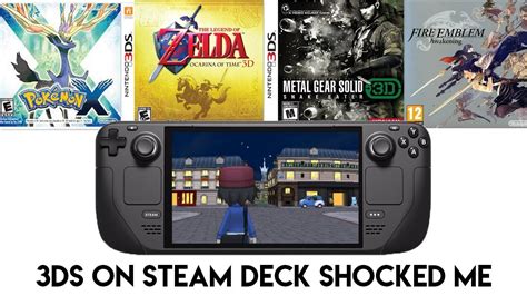 Do 3DS ROMs work on Steam Deck?