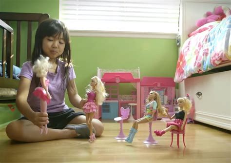 Do 9 year olds play with Barbies?