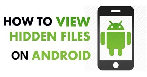 Do Androids have a hidden folder?