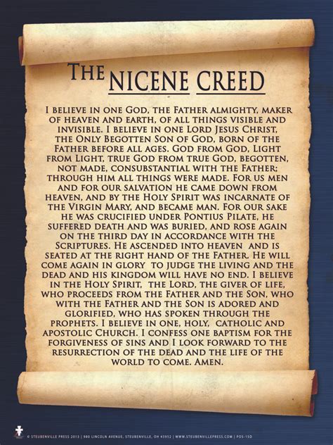 Do Anglicans say the Nicene Creed?