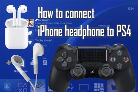 Do Apple earbuds work on PS4?
