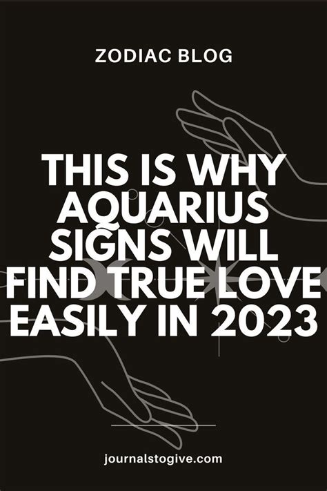 Do Aquarius find love easily?