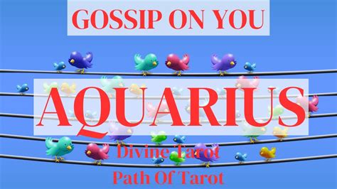 Do Aquarius gossip?