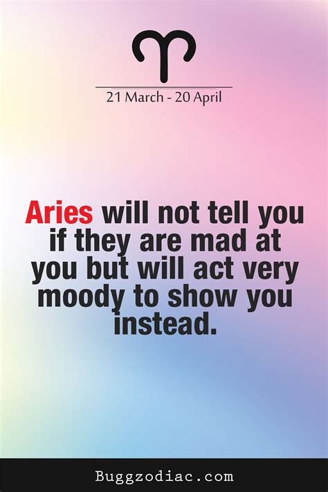 Do Aries get mad quickly?