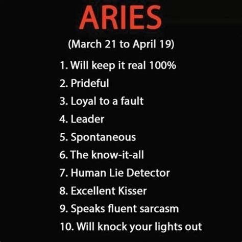 Do Aries have dark sides?