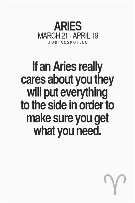 Do Aries really care about you?