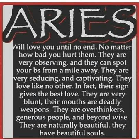 Do Aries say I love you?