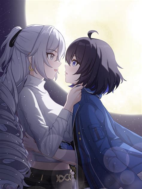 Do Bronya and Seele kiss?