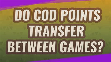 Do COD points transfer from ps5 to PC?