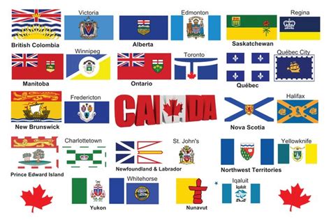 Do Canadian cities have flags?