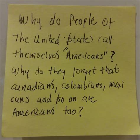 Do Canadians call themselves American?