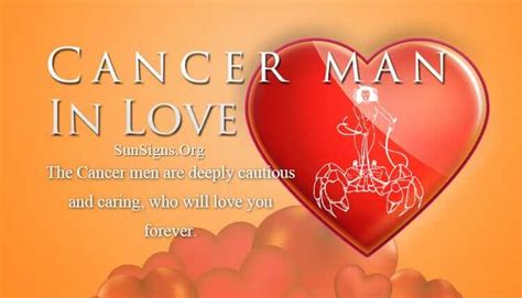 Do Cancers love deeply?