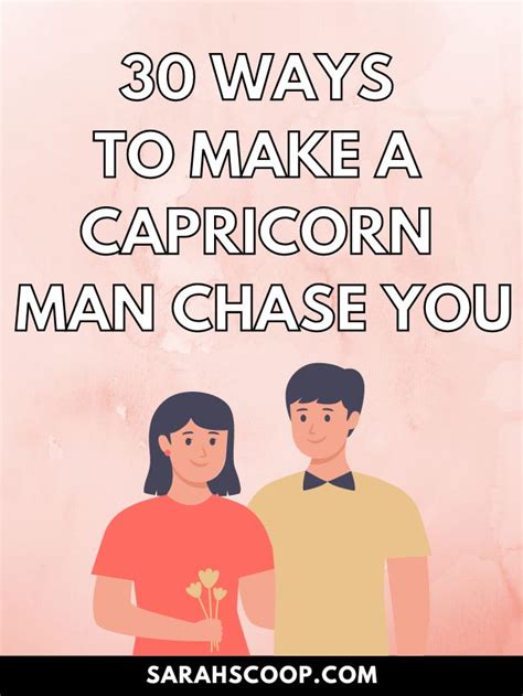 Do Capricorns chase you?