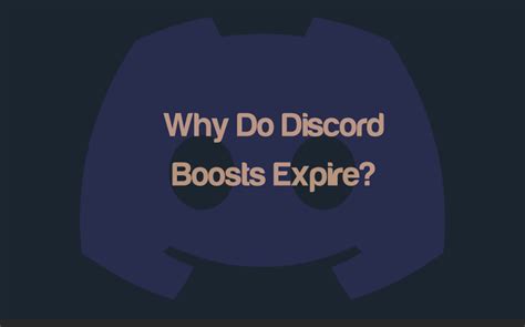 Do Discord boosts expire?