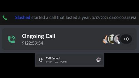 Do Discord calls end?