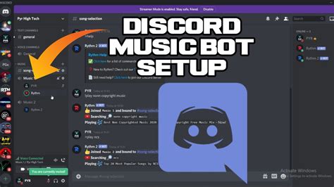 Do Discord music bots need admin?