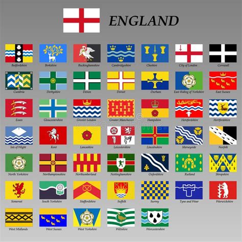 Do English cities have flags?