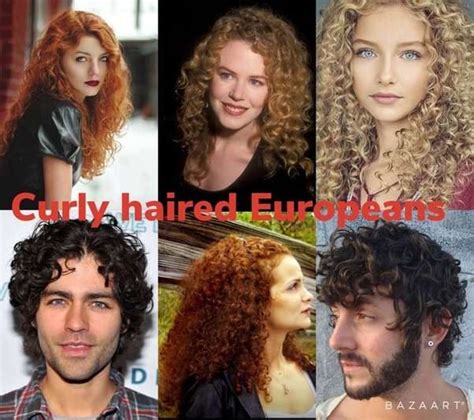 Do English people have wavy hair?