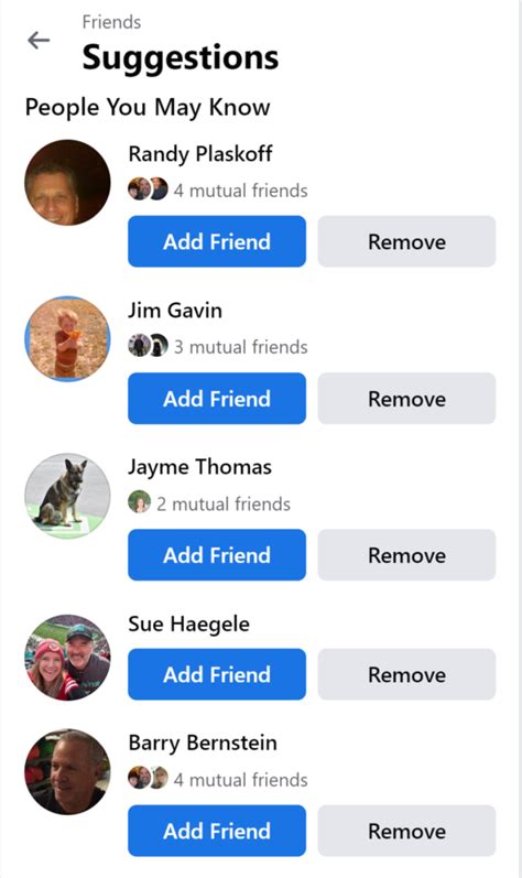 Do Facebook friend suggestions mean anything?