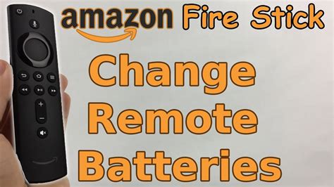Do Firestick remotes take special batteries?