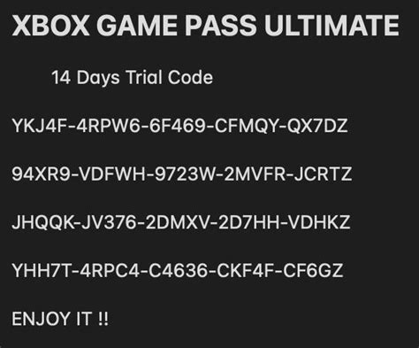 Do Game Pass digital codes expire?