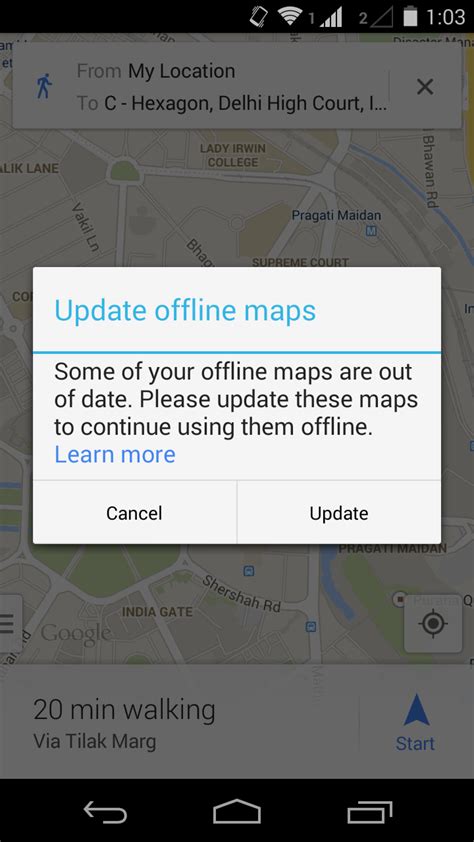 Do Google Maps expire?