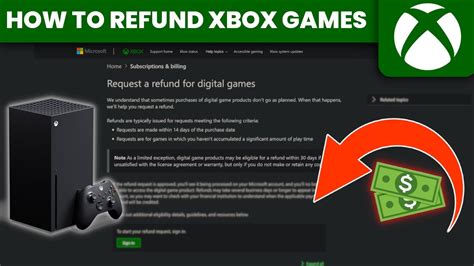 Do I get my money back if I refund a game on Xbox?