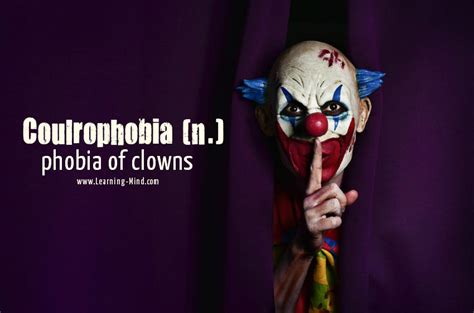 Do I have Coulrophobia?