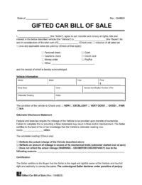 Do I have to pay taxes on a car that was gifted to me in Florida?
