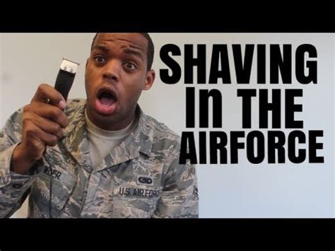 Do I have to shave in Air Force?