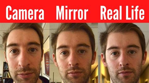 Do I look like the mirror in real life?