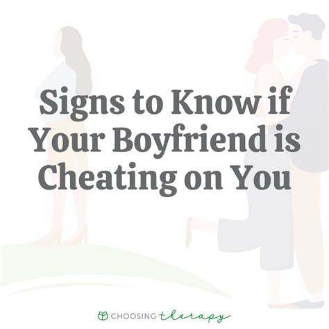 Do I love my boyfriend if I cheat?