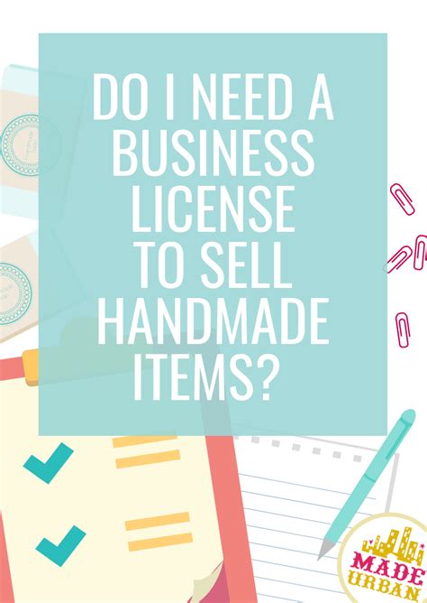 Do I need a business license to sell handmade crafts in California?