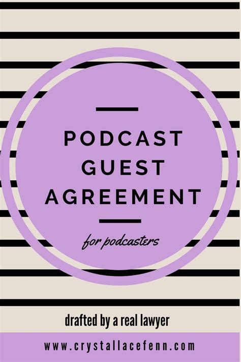 Do I need a contract for podcast guests?