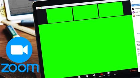 Do I need a green screen for zoom?