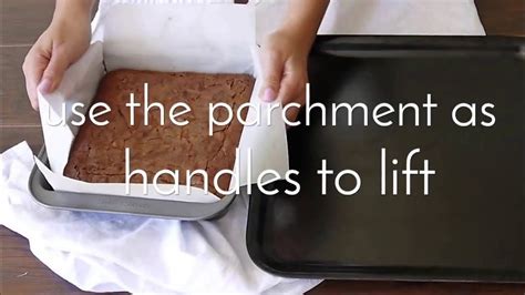 Do I need parchment paper for brownies?