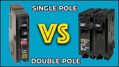 Do I need single or double pole switch?